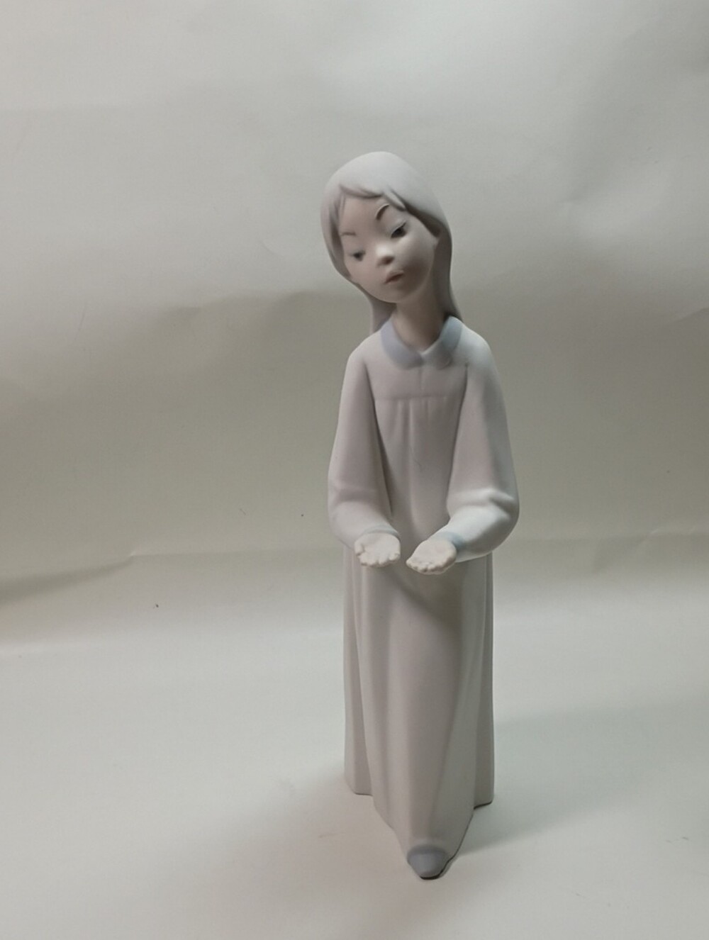Lladró Mattel Porcelain Figurine Girl in White Dress